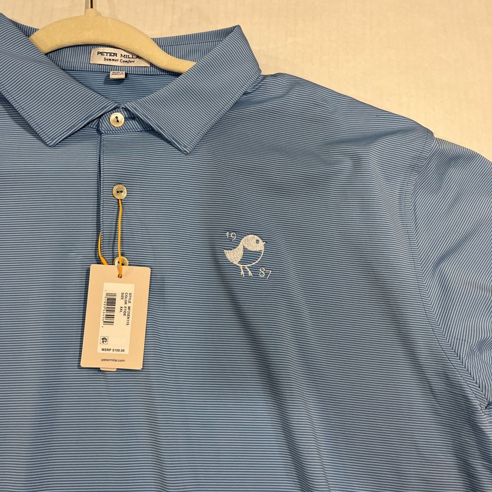 PETER MILLAR SUMMER COMFORT POLO NEW WITH TAG